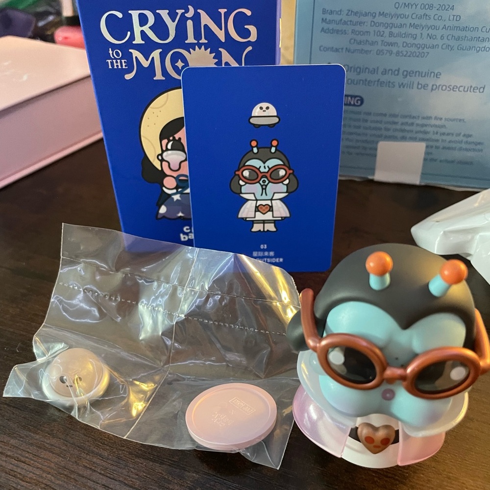 Crying to the moon- confirmed the outsider